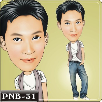 PNB 男生 Q版漫畫